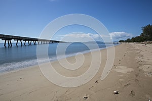 Sugar wharf at Lucinda, Queensland