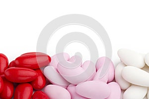 Sugared almonds