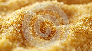 A sugared doughnut missing a bite