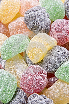 Sugared Fruit Chew Sweets