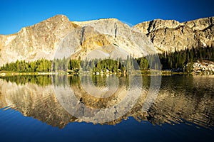 Mountain Reflections at Mirror Lake