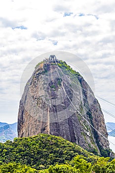 Sugarloaf mountain PÃÂ£o de AÃÂ§ucar panorama Rio de Janeiro Brazil photo