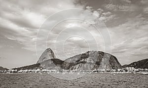 Sugarloaf mountain PÃÂ£o de AÃÂ§ucar panorama Rio de Janeiro Brazil photo