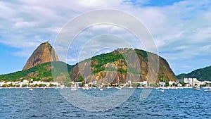 Sugarloaf mountain PÃ£o de AÃ§ucar panorama Rio de Janeiro Brazil