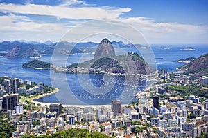 Sugarloaf Mountain in Rio de Janeiro, Brazil