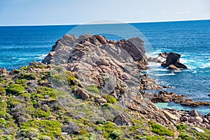 Sugarloaf Rock in Cape Naturaliste, Western Australia