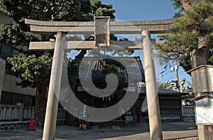 Sugawara shinto shrine, Kanazawa, Japan