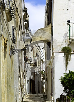 Suggestive historic center of Grottaglie famous for artistic ceramics