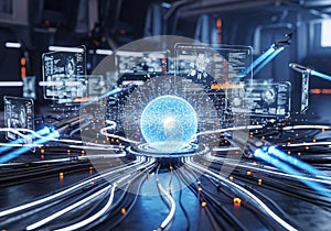 Suggests a high-tech facility, emphasizing advanced technology