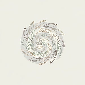 Suggests movement and harmony, while the simplicity of the design