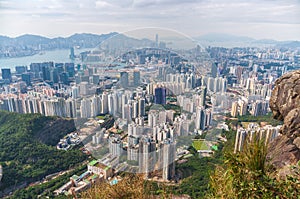 Suicide Cliff, Kowloon Peak, Ma On Shan Country Park, Kowloon, Hong Kong