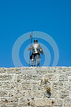 Suit of armor at Rhodes