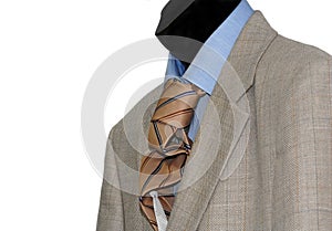 Suit detail on shop mannequins