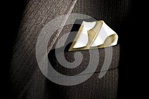 A suit handkerchief