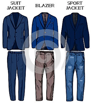 Suit jacket, blazer, sport jacket photo