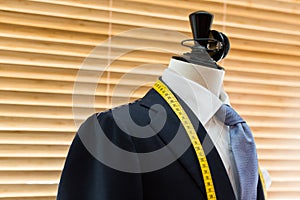 Suit on mannequin photo