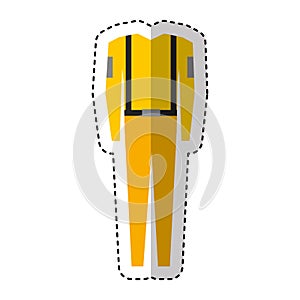 Suit safety uniform icon