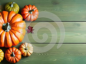 Suitable for Thanksgiving, a Rustic Fall Pumpkin Display.