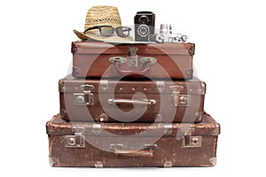 Suitcase and camera seven