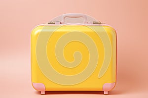 suitcase with handle and wheels