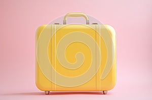 suitcase with handle and wheels