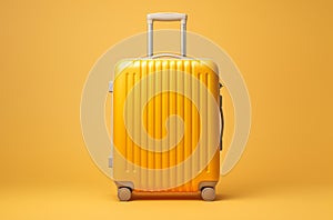 suitcase with handle and wheels