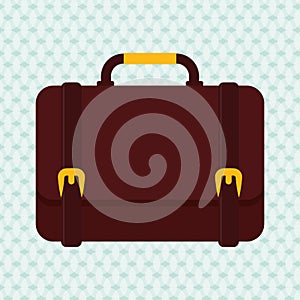 Suitcase icon design