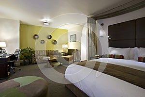 Suites and Guest Rooms in a Boutique Hotel