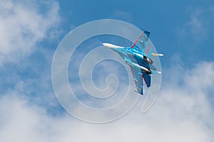 Sukhoi SU-30 Flanker-C, aerobatic team Russian Knights