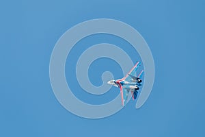 Sukhoi SU-30 Flanker-C, aerobatic team Russian Knights