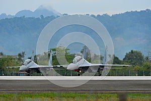 Sukhoi SU-30 MKM of Malaysian Air Force