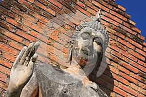 Sukhothai Buddha statue