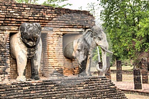 Sukhothai Historical Park in Thailand