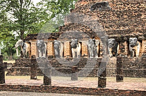 Sukhothai Historical Park in Thailand