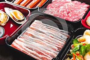 Sukiyaki or Shabu set