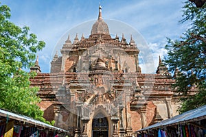 Sulamani temple, Bagan, Myanmar. Sulamani temple was built in 1183 by King Narapatisithu