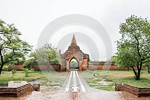 Sulamani temple (Pagoda) in Old Bagan (Pagan), Myanmar (Burma).