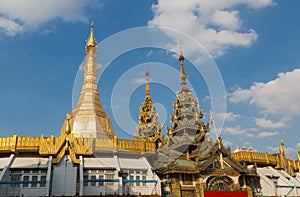 The Sule Paya, Yangon, Myanmar