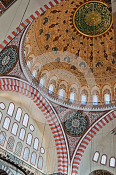 Suleiman Mosque interior 01 photo