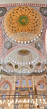 Suleiman Mosque interior 02 photo