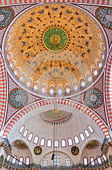 Suleiman Mosque interior 03 photo