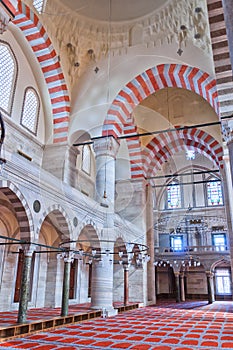 Suleiman Mosque interior 09 photo