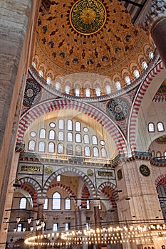 Suleiman Mosque interior 10 photo