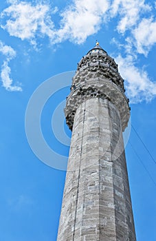 Suleiman Mosque minaret photo