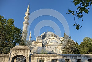 Suleymaniye Mosque Exterior, Istanbul, Turkey