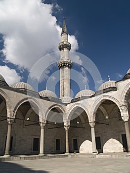 Suleymaniye mosque in Istambul photo