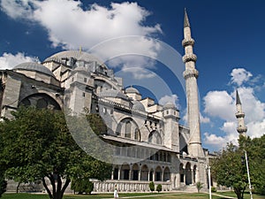 Suleymaniye mosque in Istambul photo