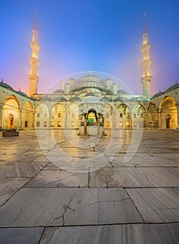 The Suleymaniye Mosque in Istanbul, Turkey