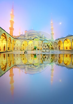 The Suleymaniye Mosque in Istanbul, Turkey