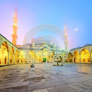 The Suleymaniye Mosque in Istanbul, Turkey